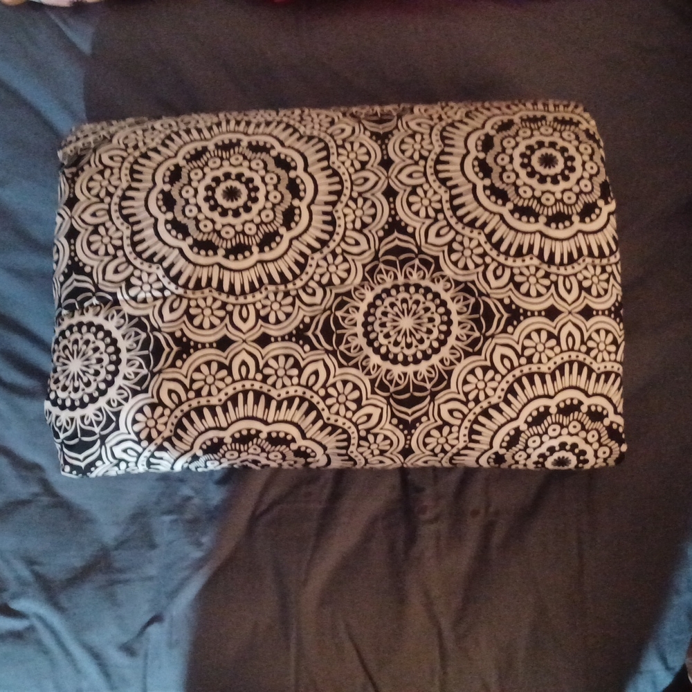 Mainstays Comforter Blue And White Floral Print